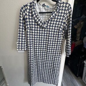 J. McLaughlin Houndstooth Dress